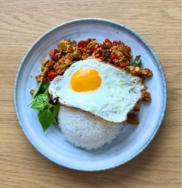 receta Pollo Thai Fácil