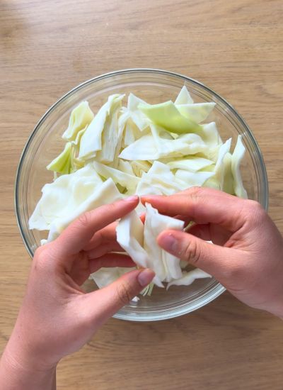 tamaño col para kimchi